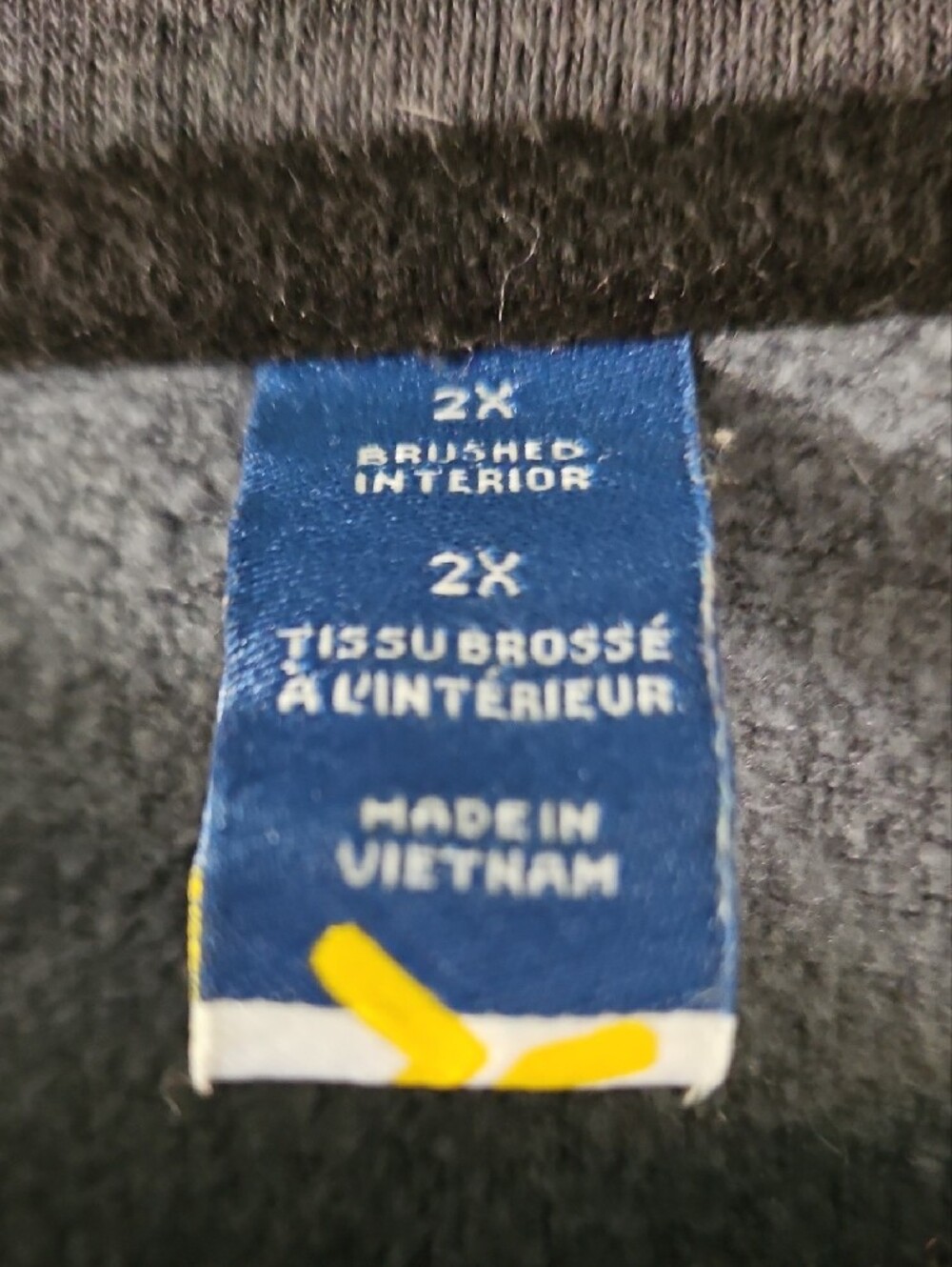 Old Navy Tie-Dye Crewneck Sweatshirt in Dark Gray/blaxk Sz2X Ptp29 L23 - Picture 2 of 6